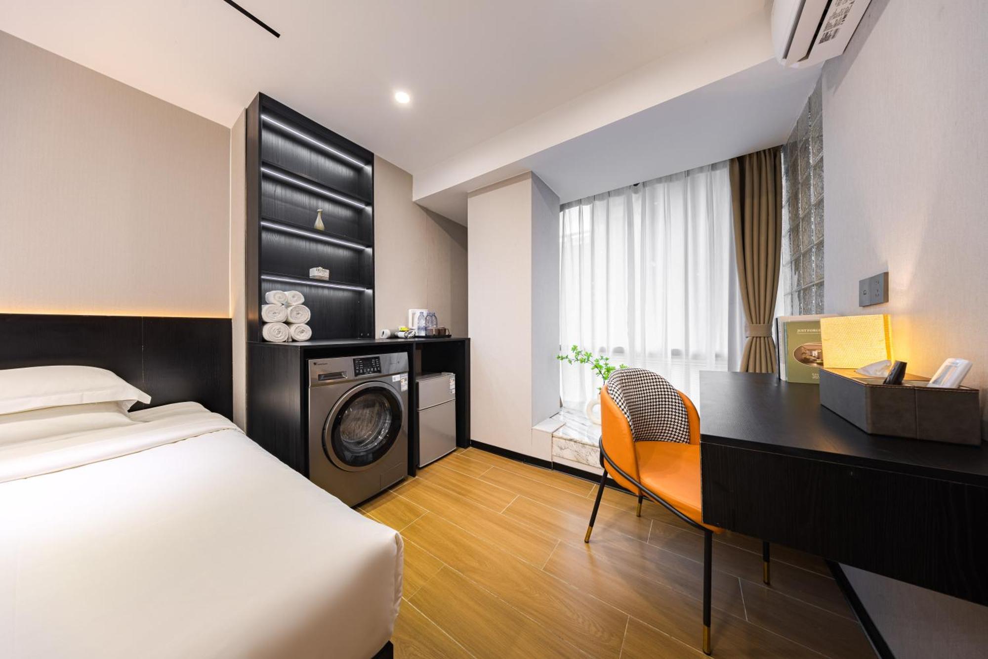 Yu Manju High-Floor Huge-Screen Audiovisual Hotel-Guangzhou Tower Zhujiang New Town Sports West Road Branch 외부 사진