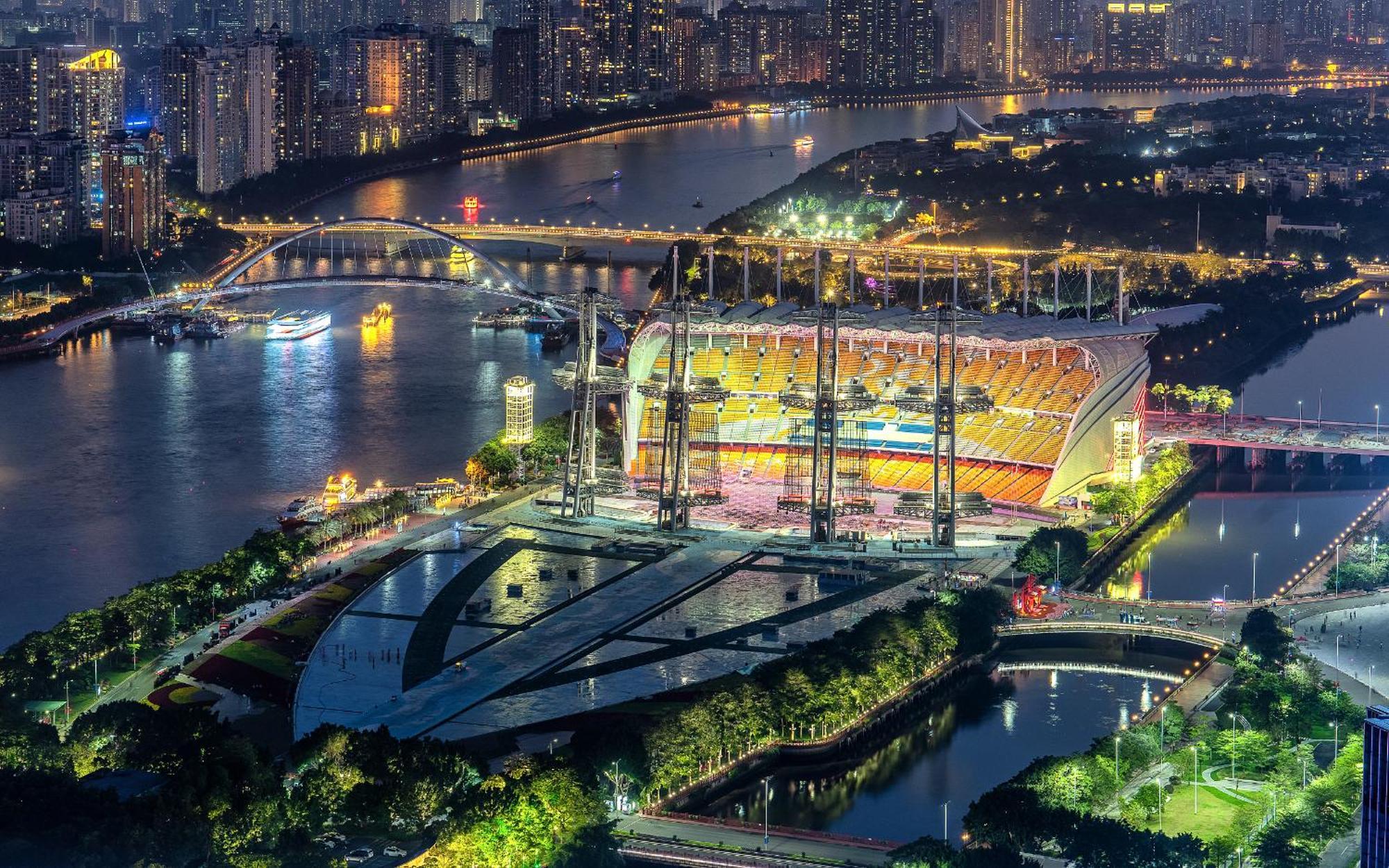 Yu Manju High-Floor Huge-Screen Audiovisual Hotel-Guangzhou Tower Zhujiang New Town Sports West Road Branch 외부 사진