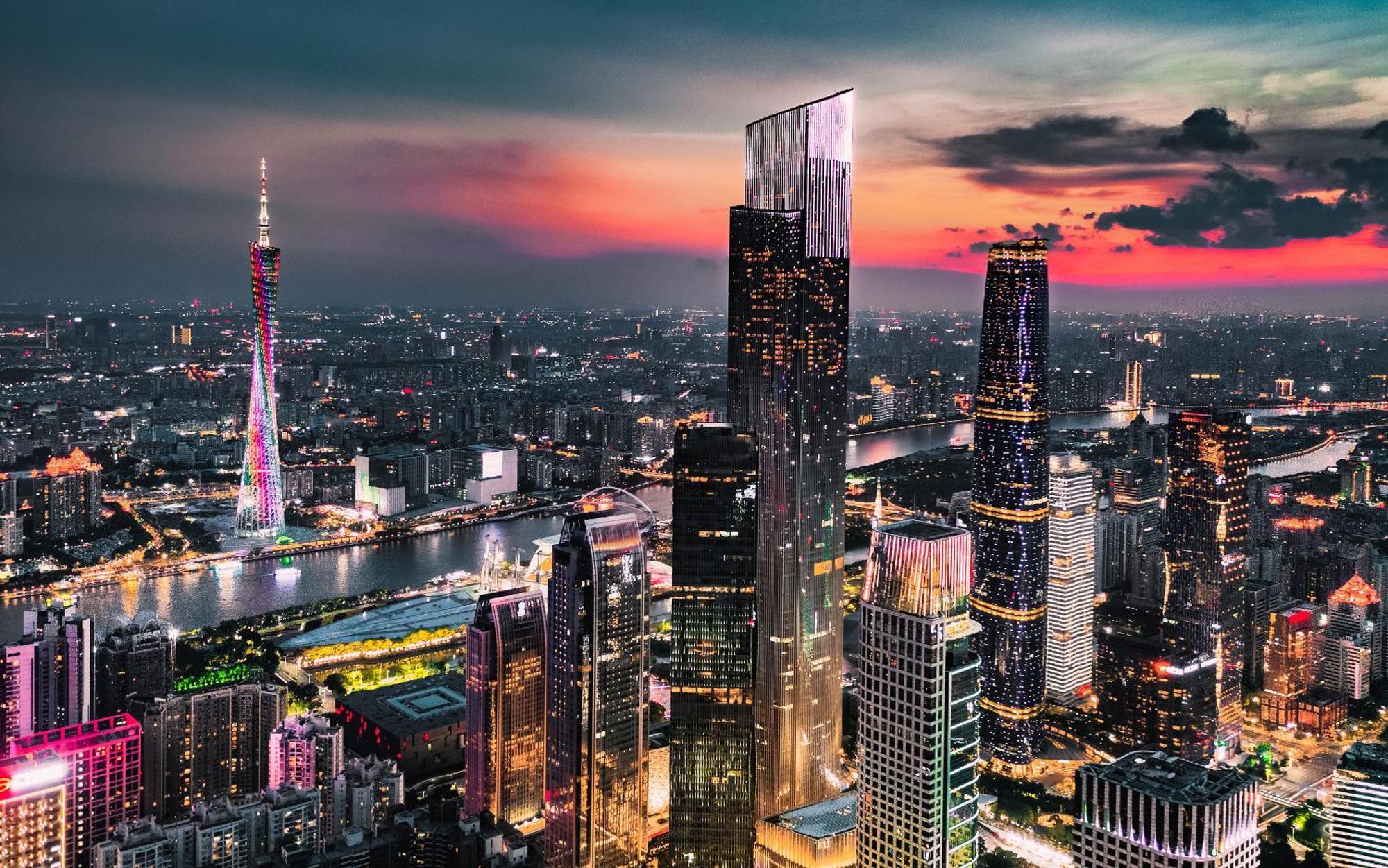 Yu Manju High-Floor Huge-Screen Audiovisual Hotel-Guangzhou Tower Zhujiang New Town Sports West Road Branch 외부 사진