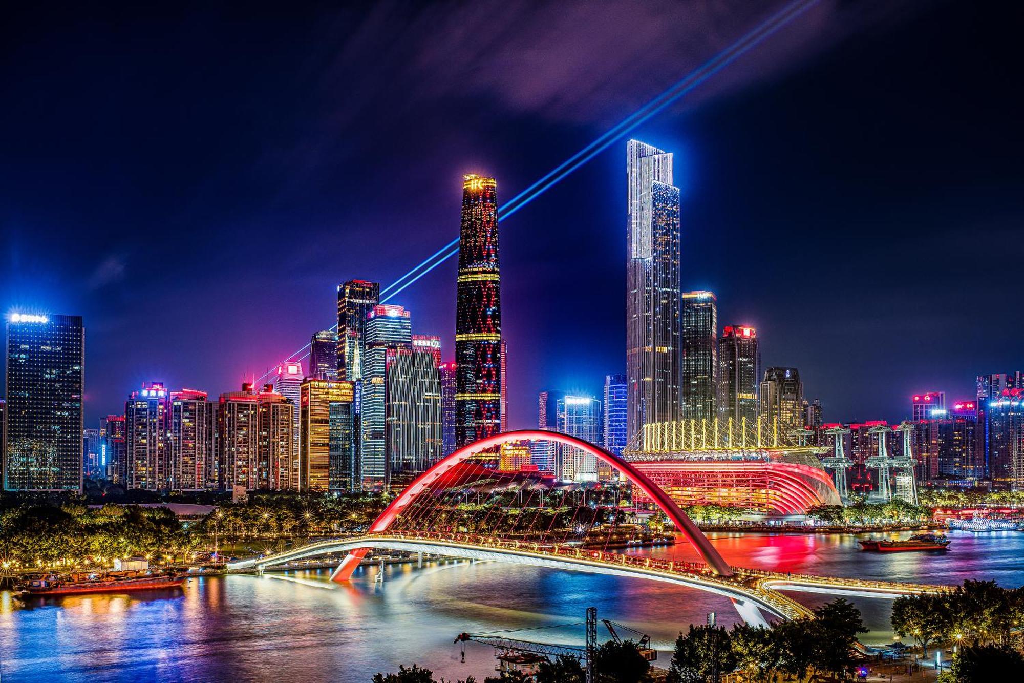 Yu Manju High-Floor Huge-Screen Audiovisual Hotel-Guangzhou Tower Zhujiang New Town Sports West Road Branch 외부 사진