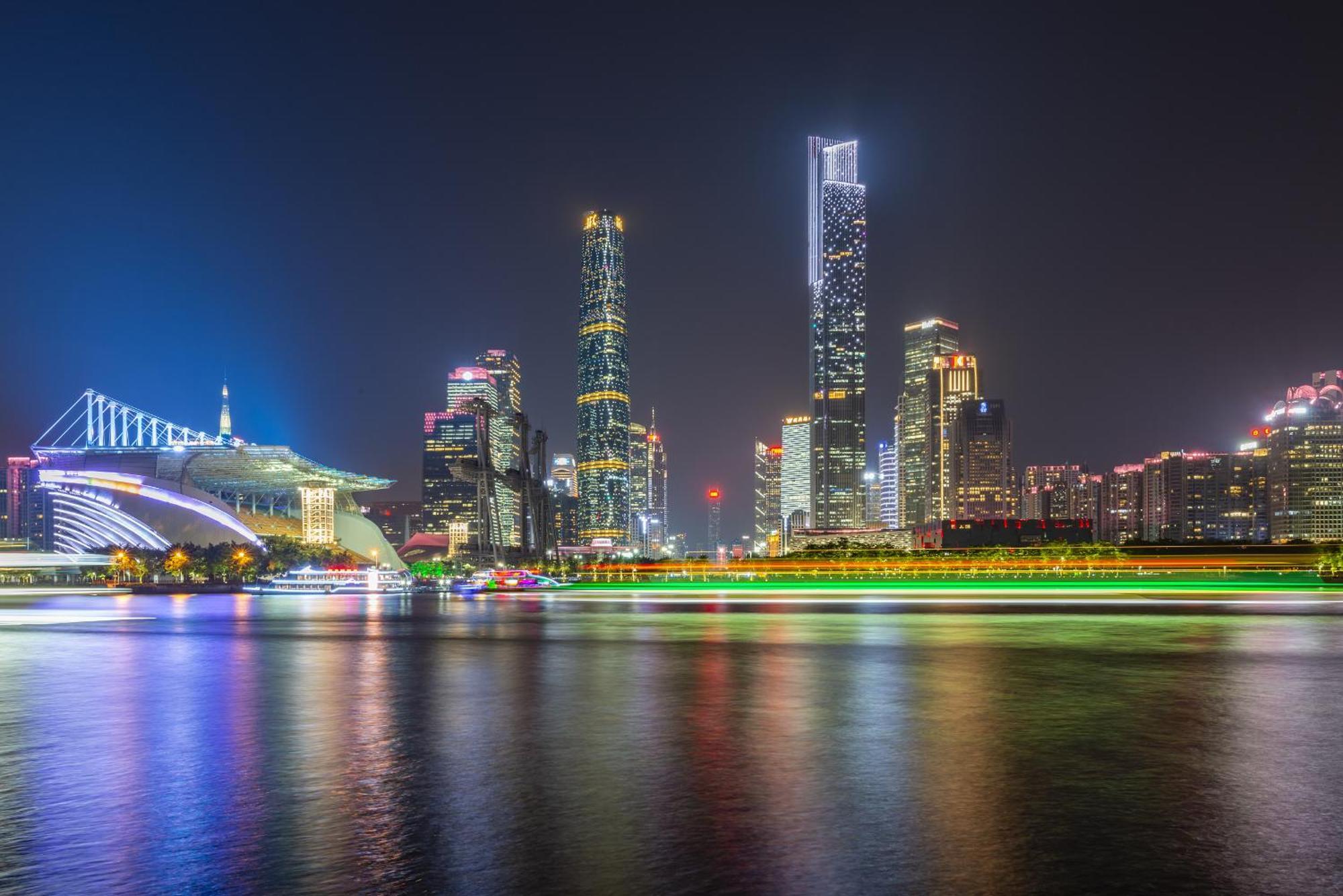 Yu Manju High-Floor Huge-Screen Audiovisual Hotel-Guangzhou Tower Zhujiang New Town Sports West Road Branch 외부 사진