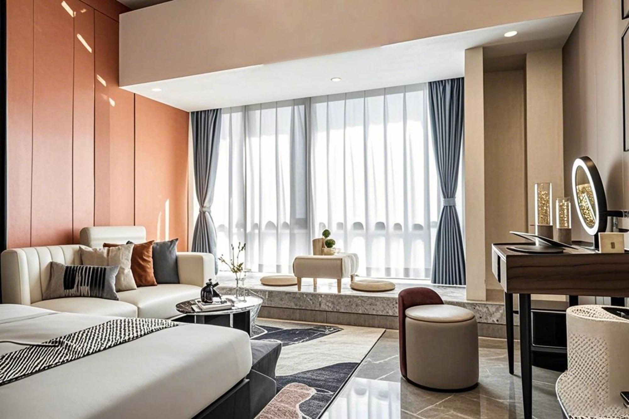 Yu Manju High-Floor Huge-Screen Audiovisual Hotel-Guangzhou Tower Zhujiang New Town Sports West Road Branch 외부 사진
