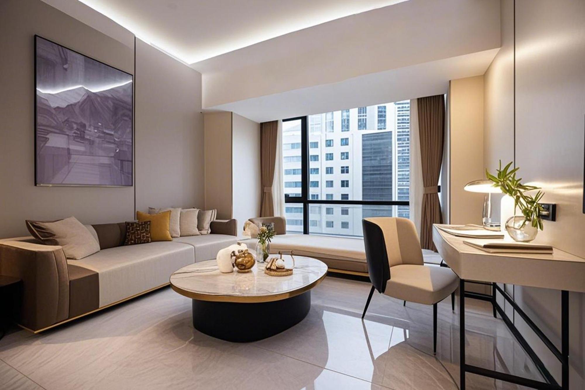 Yu Manju High-Floor Huge-Screen Audiovisual Hotel-Guangzhou Tower Zhujiang New Town Sports West Road Branch 외부 사진